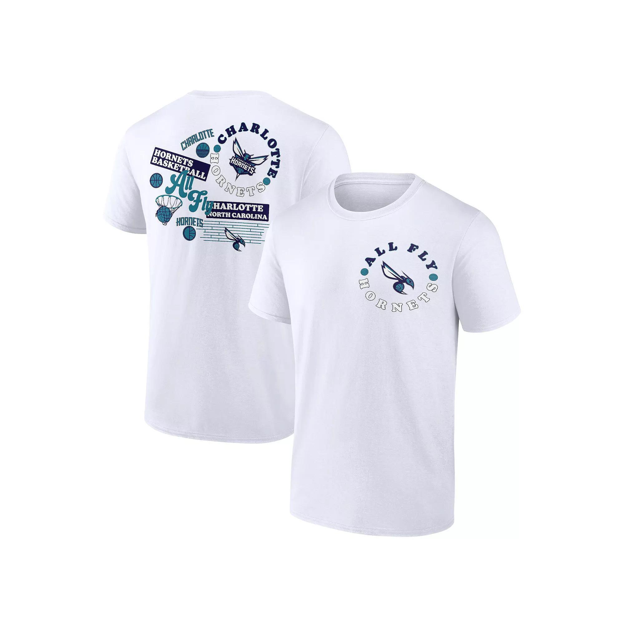 Mens Fanatics Branded White Charlotte Hornets Street Collective T-Shirt Product Image