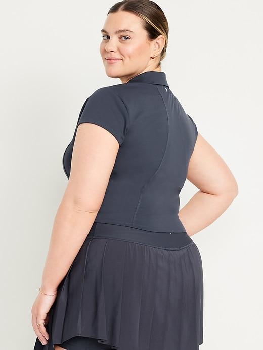 PowerSoft Crop Polo Product Image
