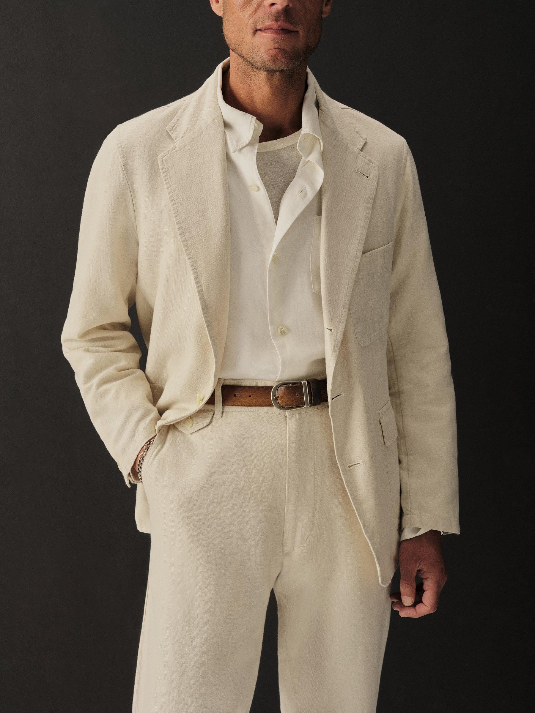 Silver Birch Capitola Linen Carry-On Jacket Product Image