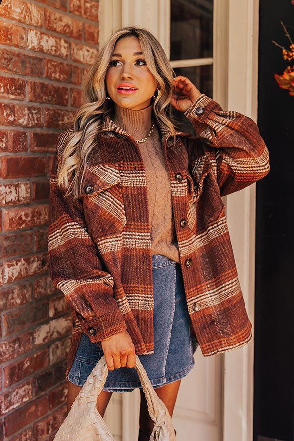 Woodland Wanderer Plaid Jacket Product Image