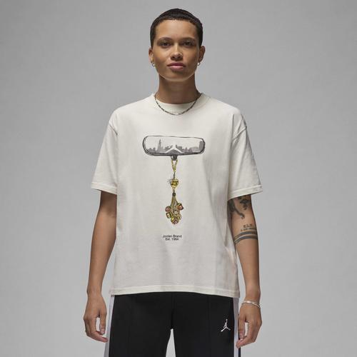 Jordan Womens Jordan GF Short Sleeve GFX T-Shirt Oly - Womens Product Image