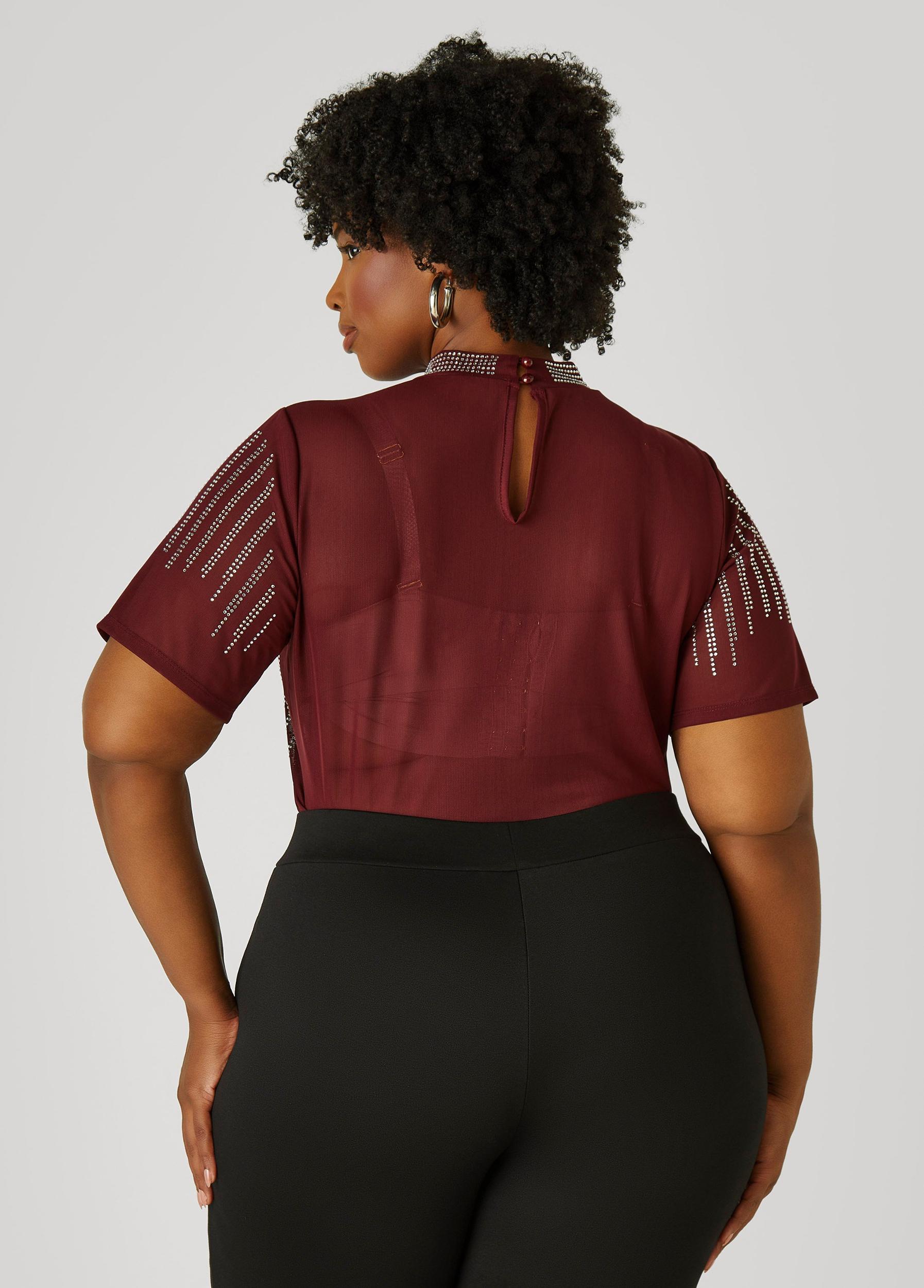 Crystal Mesh Bodysuit Product Image