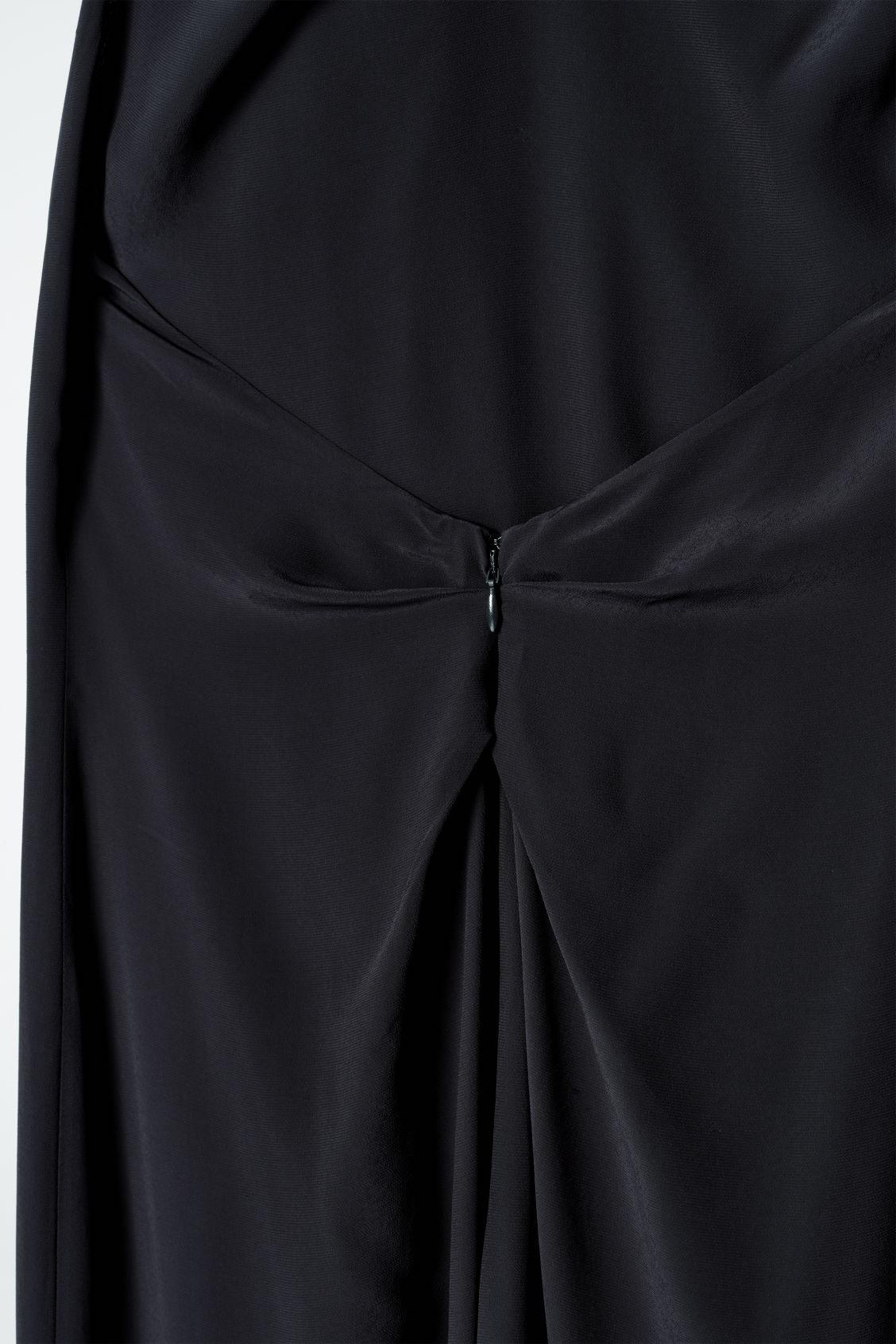 COWL-NECK MAXI DRESS Product Image