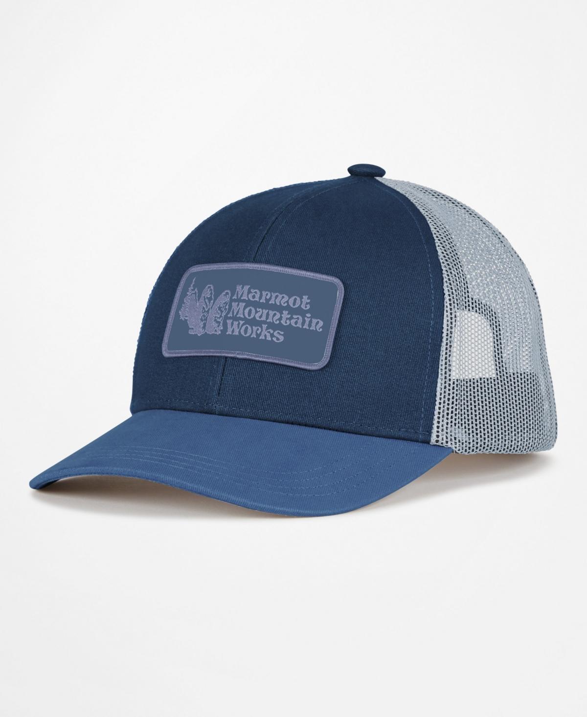 Marmot Mens Retro Trucker Hat black Product Image