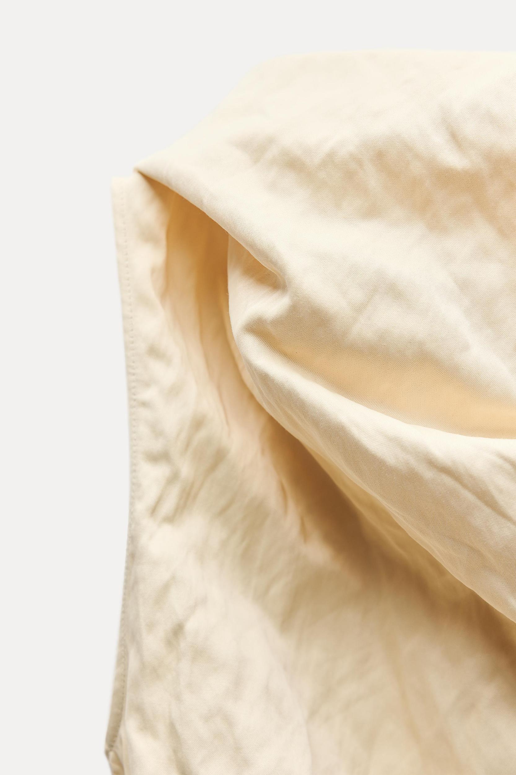 SLEEVELESS WRINKLED TOP ZW COLLECTION Product Image