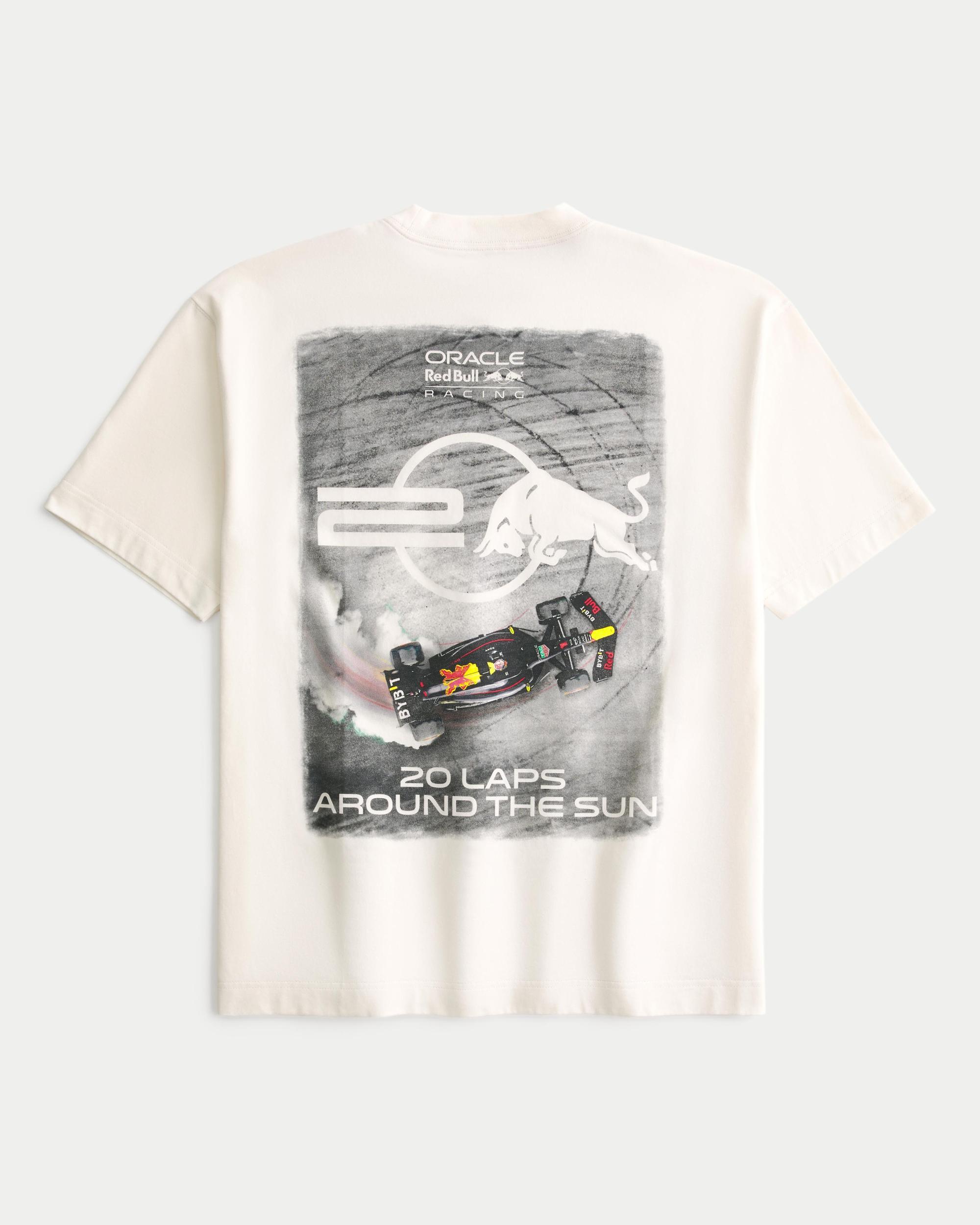 Boxy Heavyweight Oracle Red Bull Racing Graphic Tee Product Image