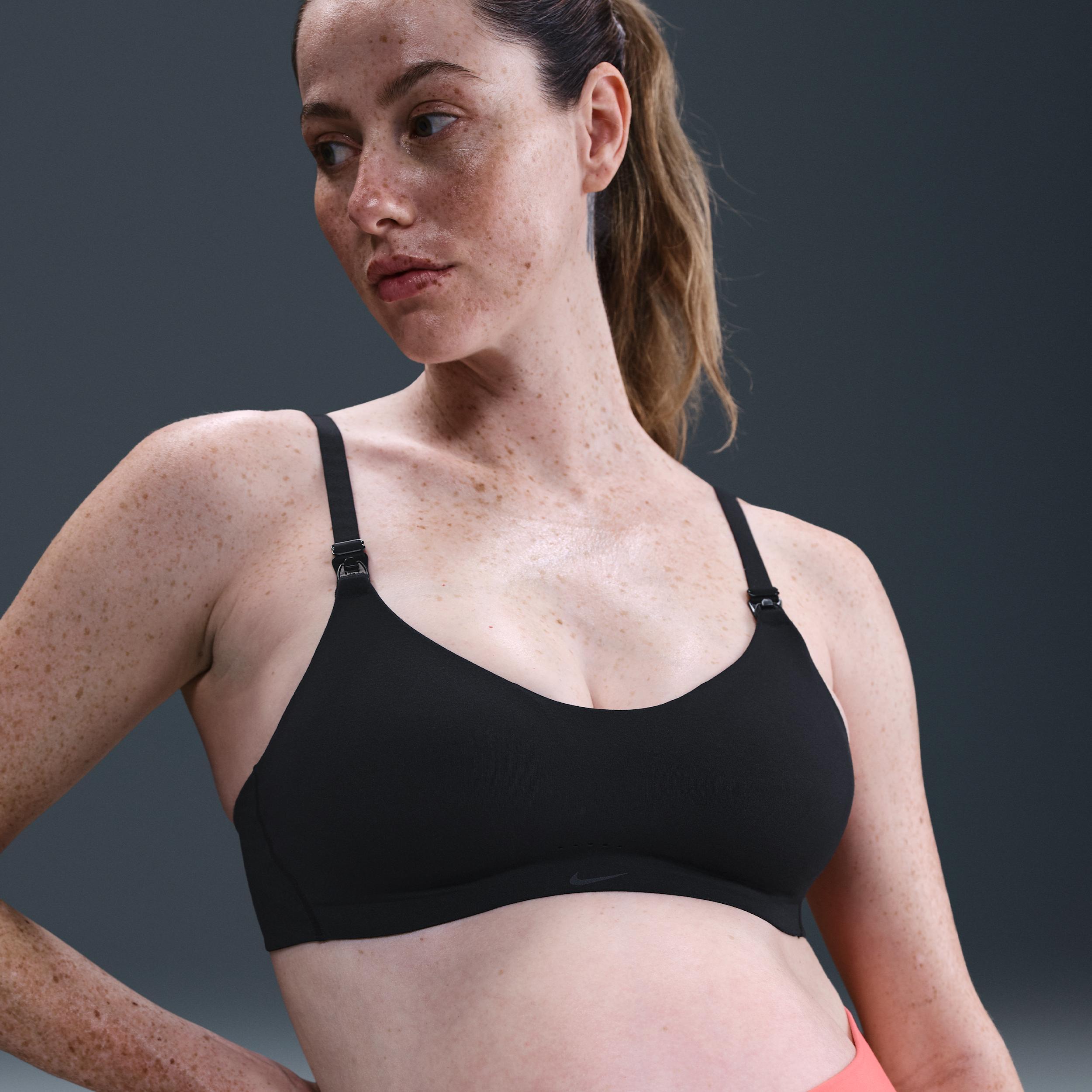 Nike (M) Alate Minimalist Women's Light-Support Padded Nursing Sports Bra (Maternity) Product Image