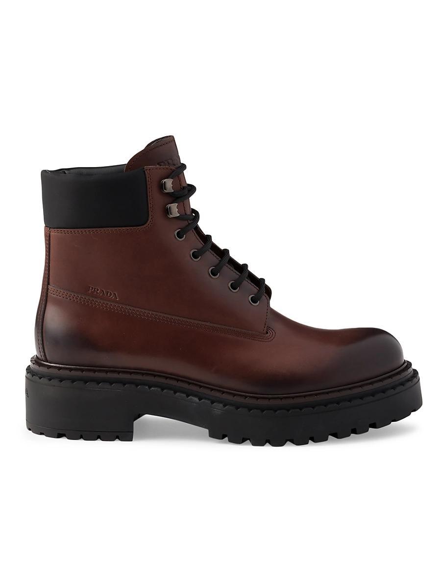 Mens Leather Work Boots Product Image