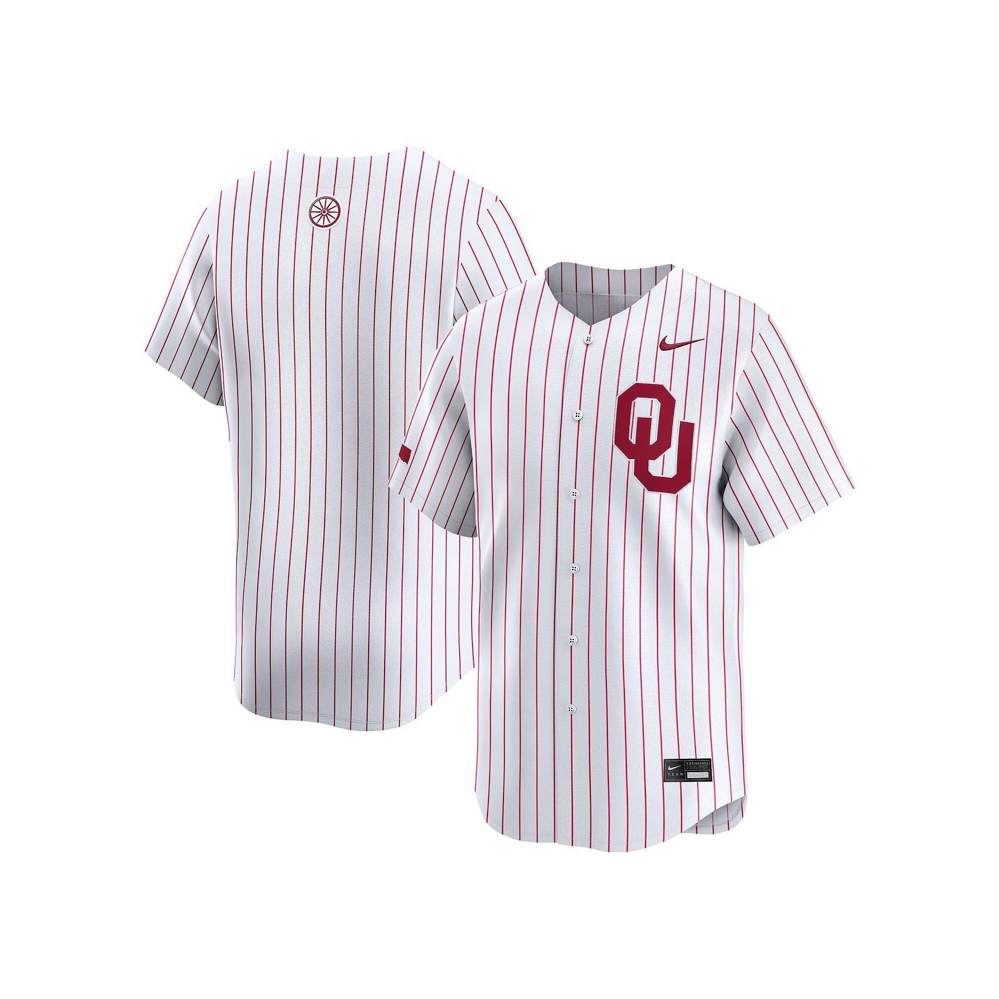 Oklahoma Sooners Nike Men's College Limited Baseball Jersey Product Image