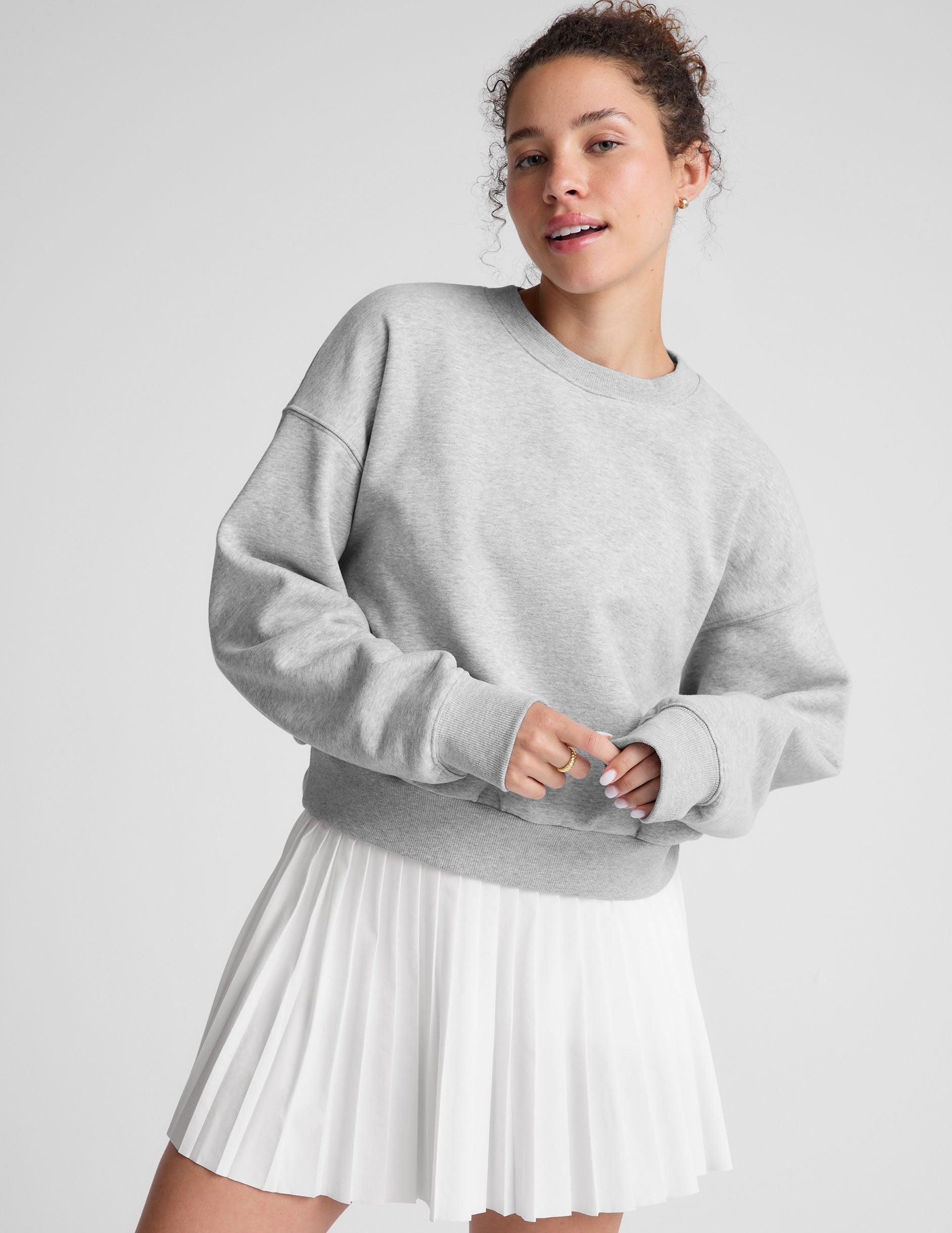 LuxeFleece Crewneck Sweatshirt Product Image
