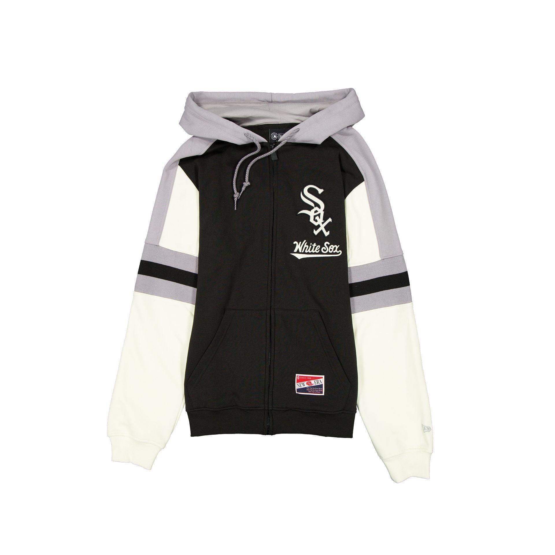 Chicago Cubs Throwback Zipper Hoodie Male Product Image