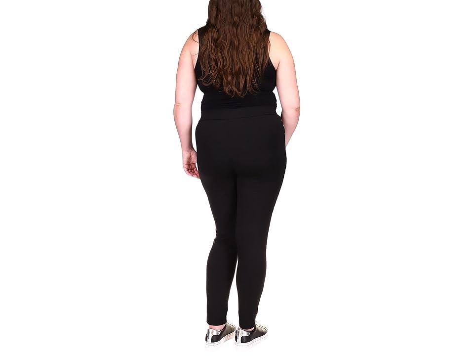 MICHAEL Michael Kors Plus Size Cheetah Stripe Leggings Women's Casual Pants Product Image