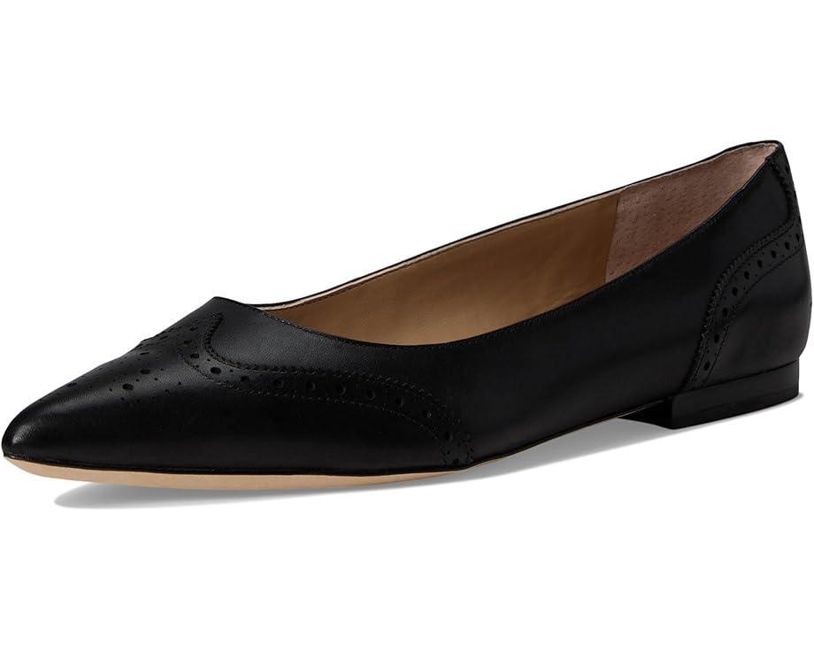 Double T Buckle Pointed Toe Flats Product Image