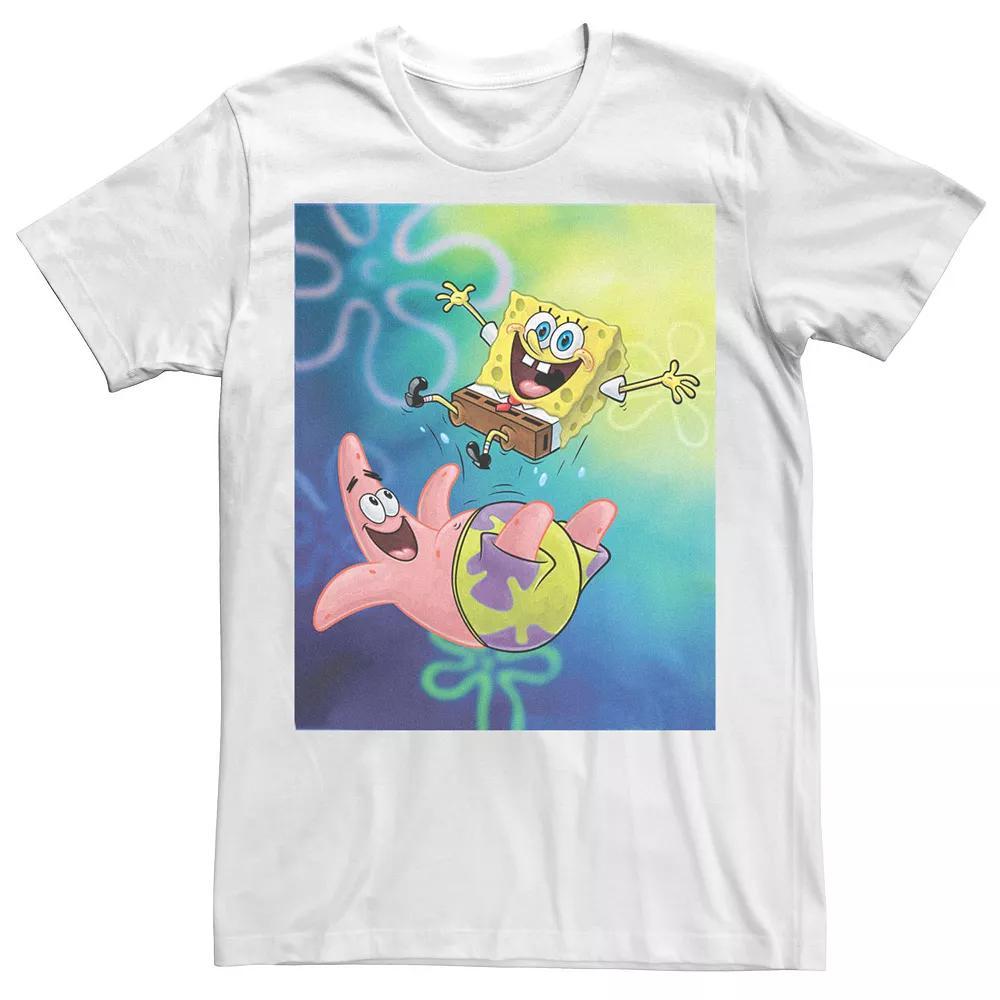 Men's Spongebob Squarepants Patricks Star Tee, Size: Medium, Navy Grey Product Image