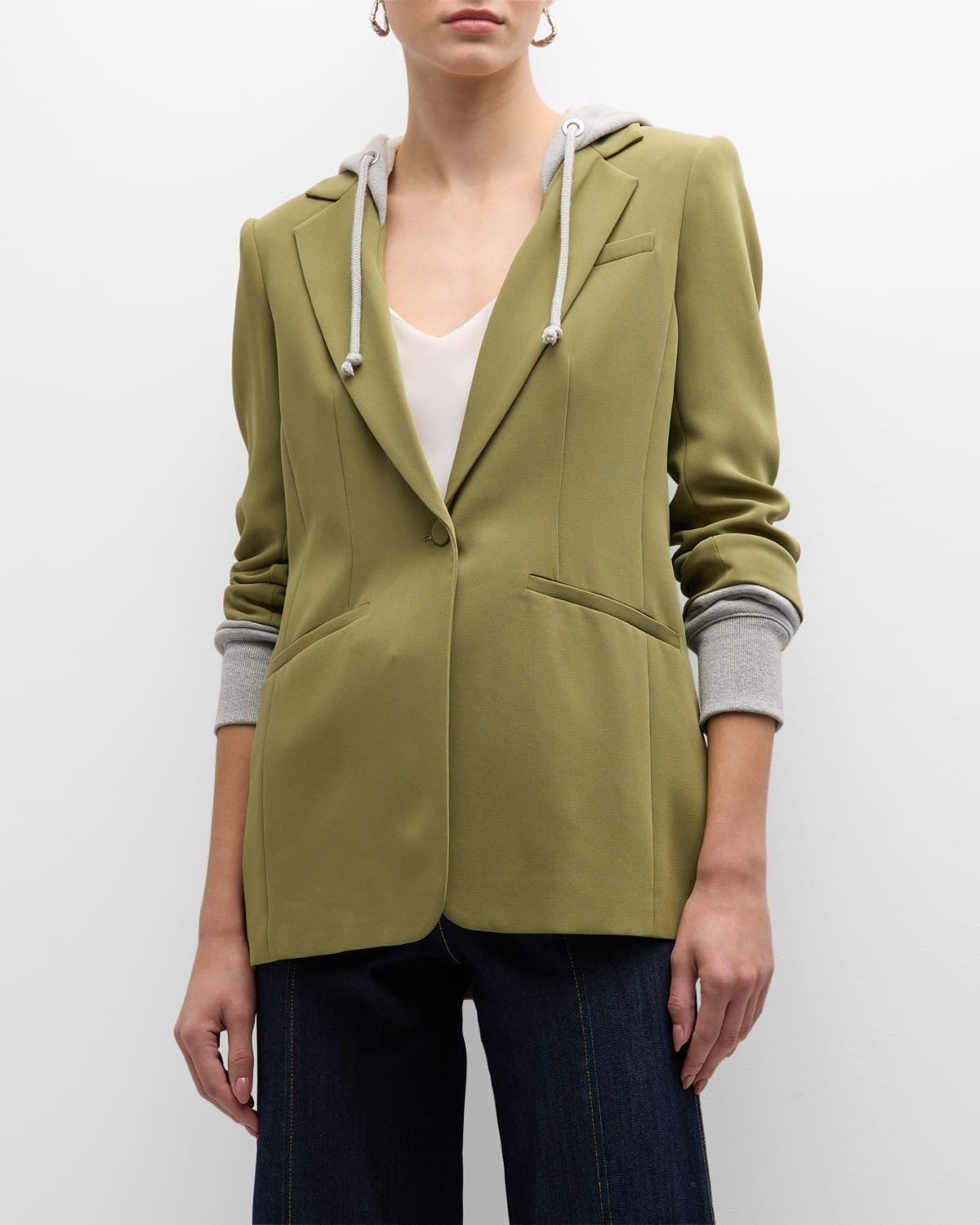 Cinq a Sept Khloe Hooded Blazer Product Image