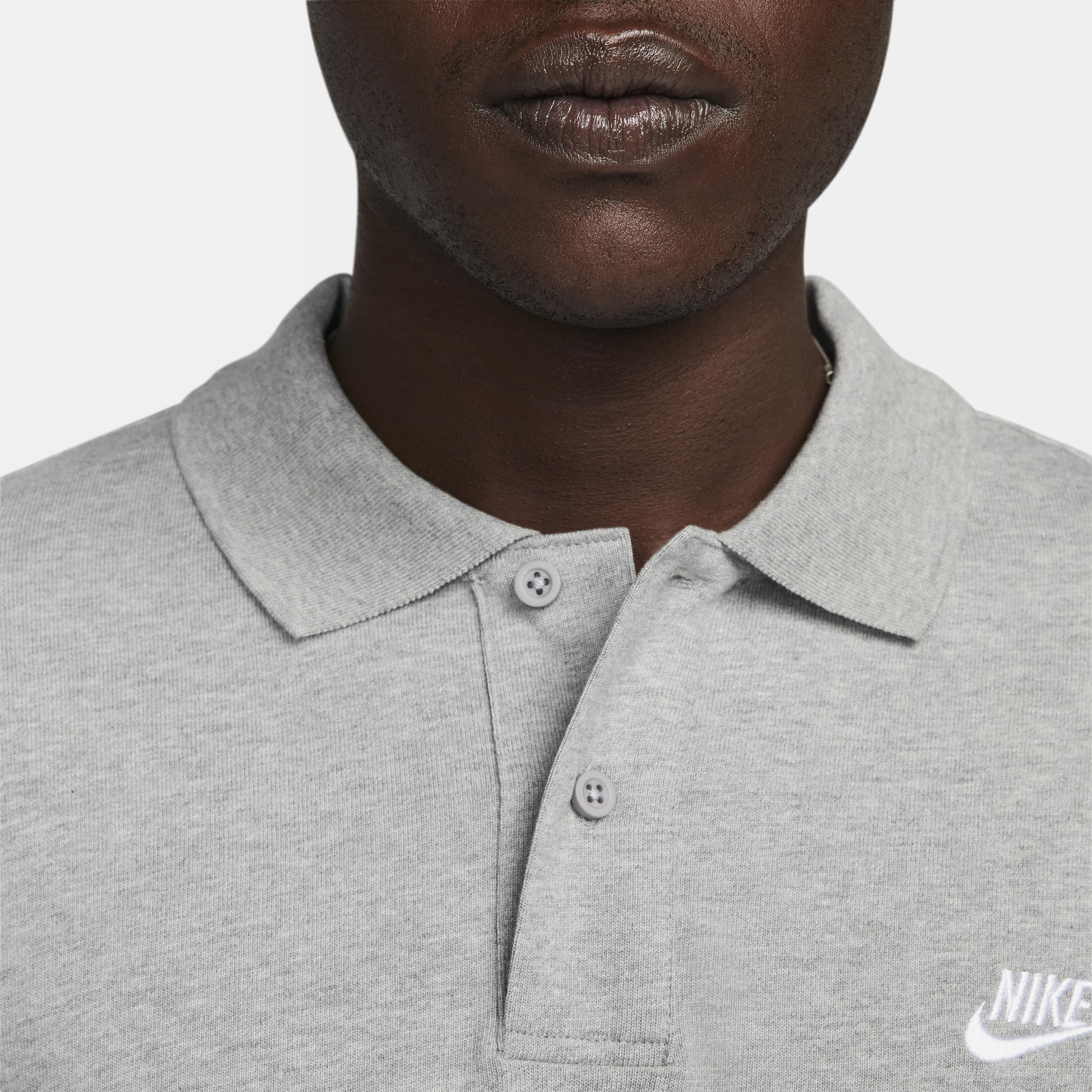 Nike Club Men's Long-Sleeve Knit Polo Product Image