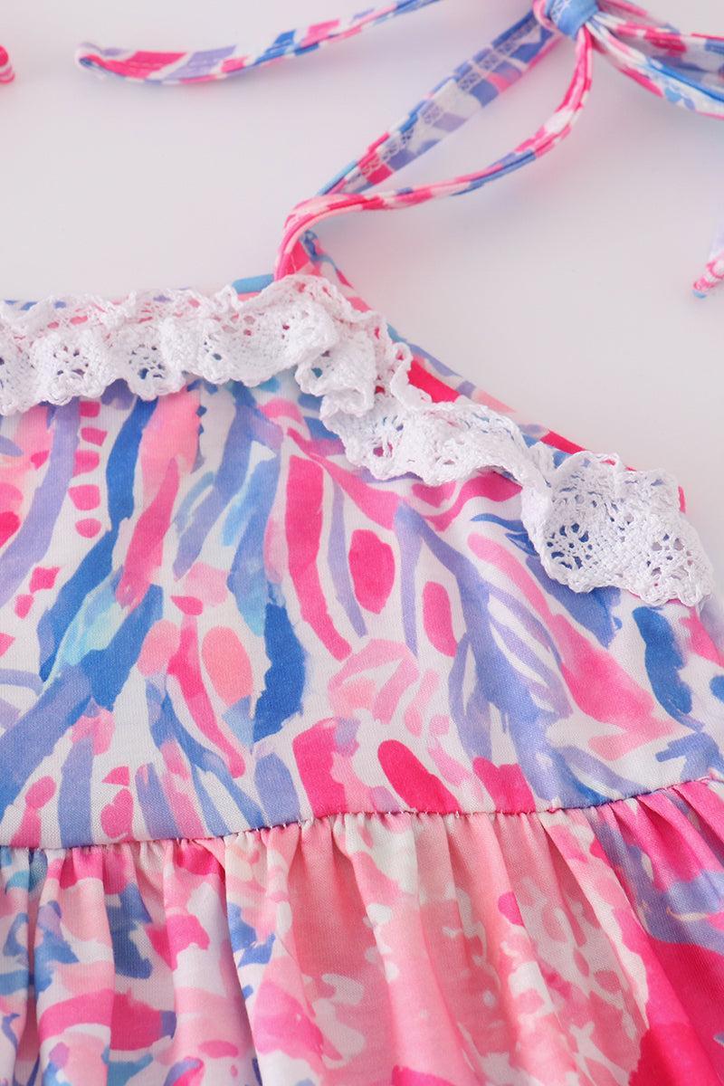 Tropical Sunset Waves set Product Image