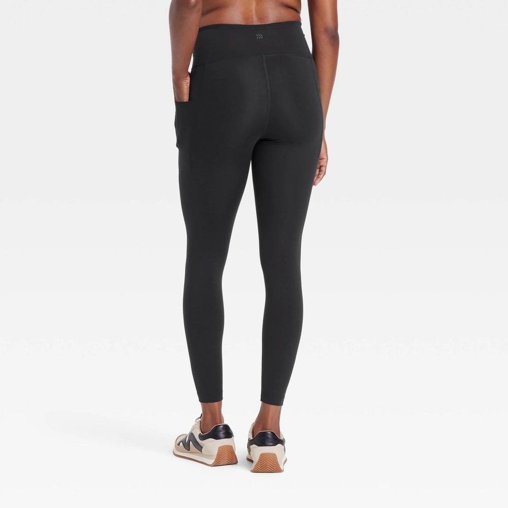Womens Dynamic Flex High-Rise Pocketed 7/8 Leggings - All In Motion Black 4X: Moisture Wicking, UPF 50+ Product Image
