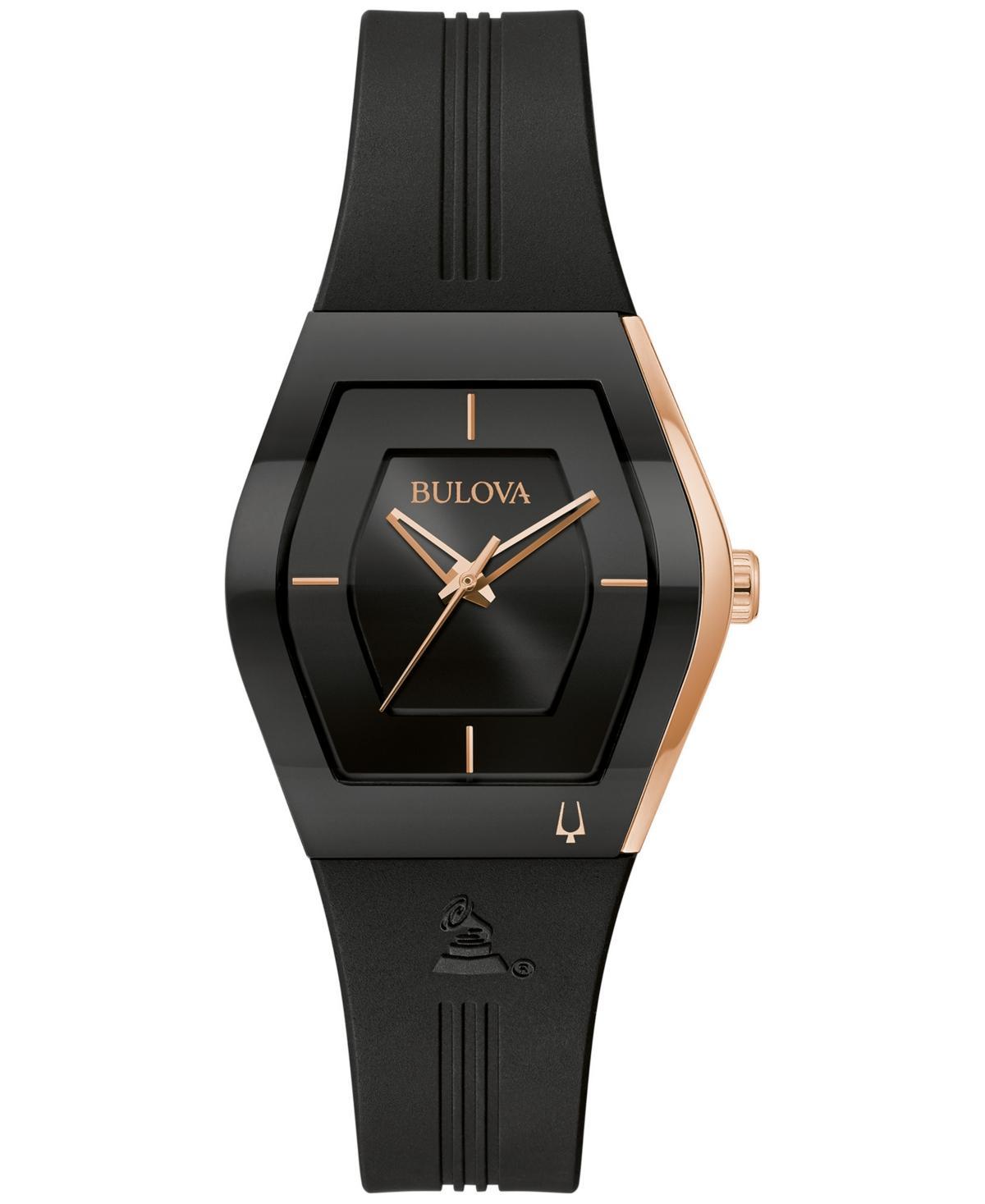 Bulova Futuro Womens Gold Tone Stainless Steel Bracelet Watch - 97L164 Product Image