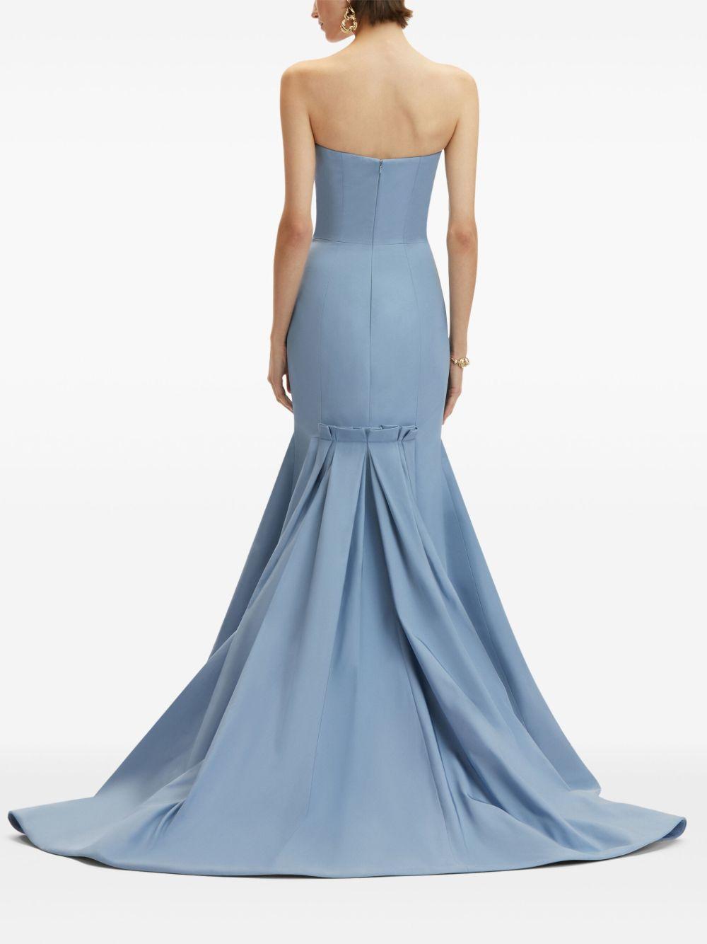 rose-motif trumpet gown Product Image