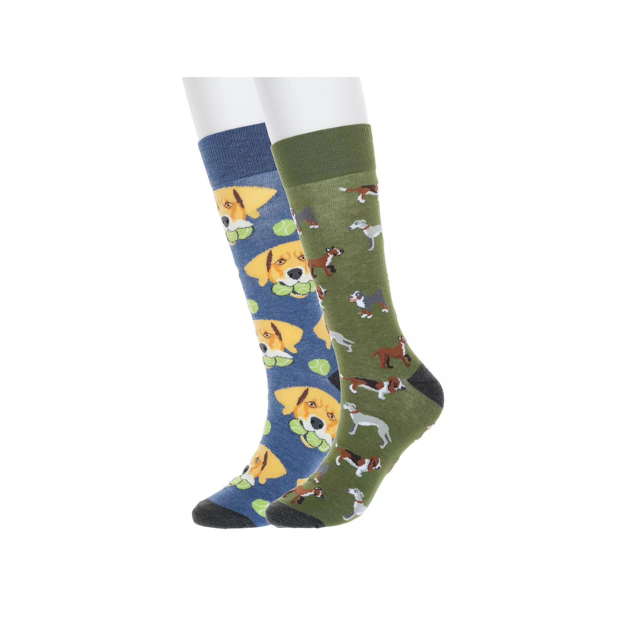 Mens Twisted Toes 2-Pack Novelty Socks Product Image