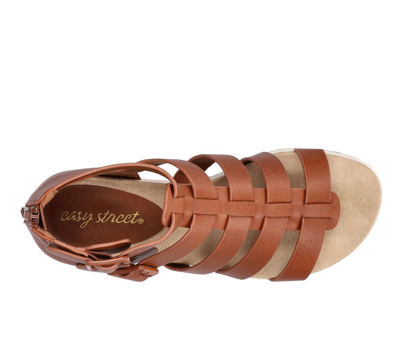 Women's Easy Street Simone Wedge Sandals Product Image