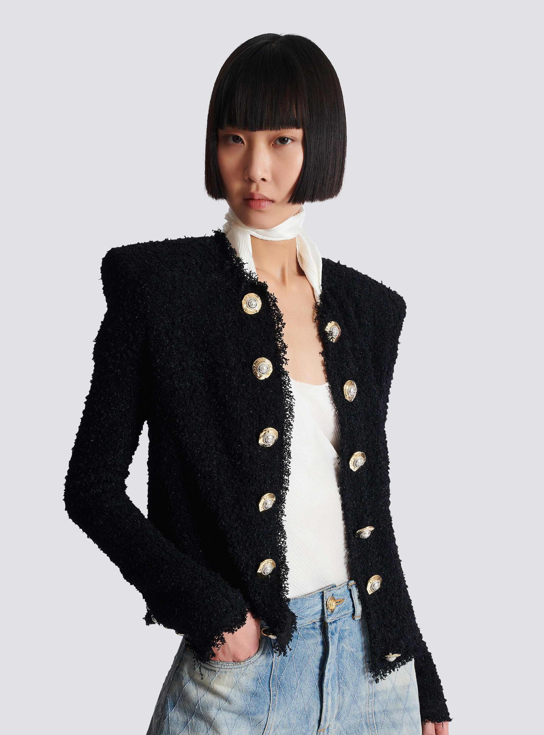Edge-to-edge tweed jacket Product Image