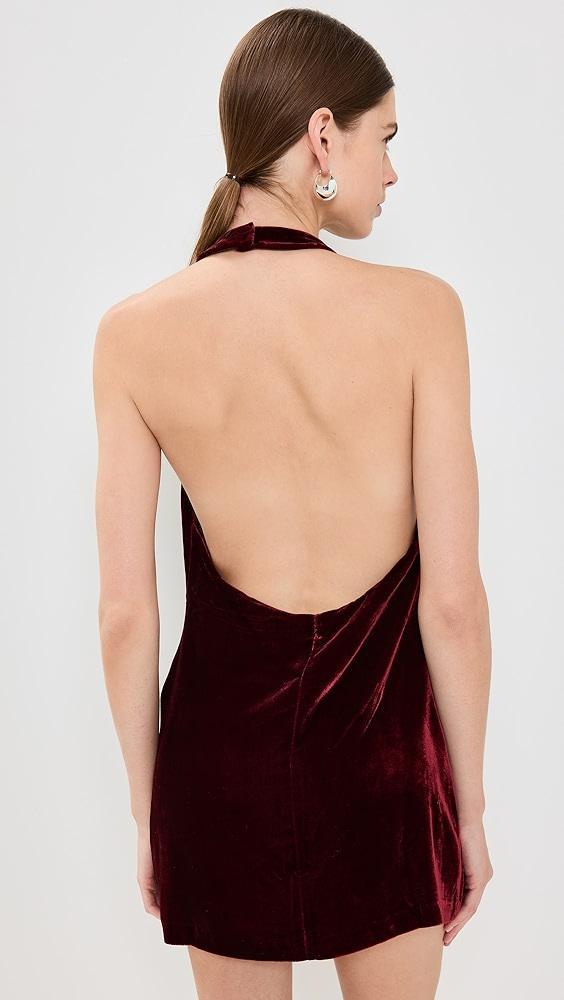 Reformation Avielle Velvet Dress | Shopbop Product Image