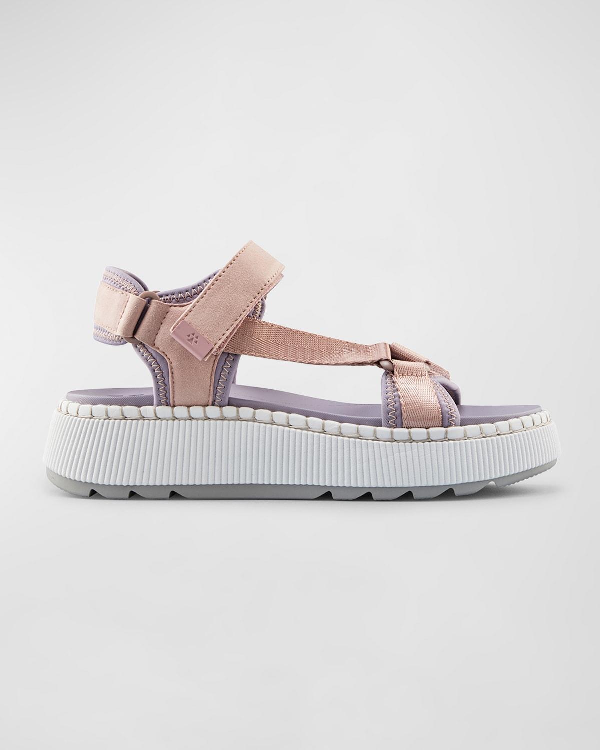 Spray T-Strap Sporty Sandals Product Image