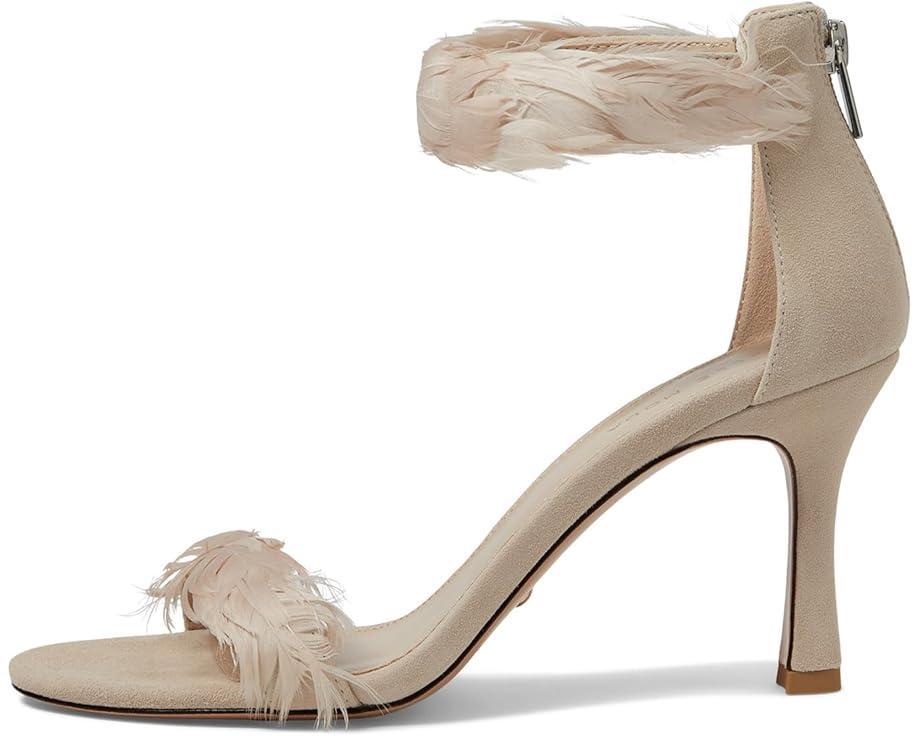 Allie Crocodile-Embossed Leather Sandals Product Image