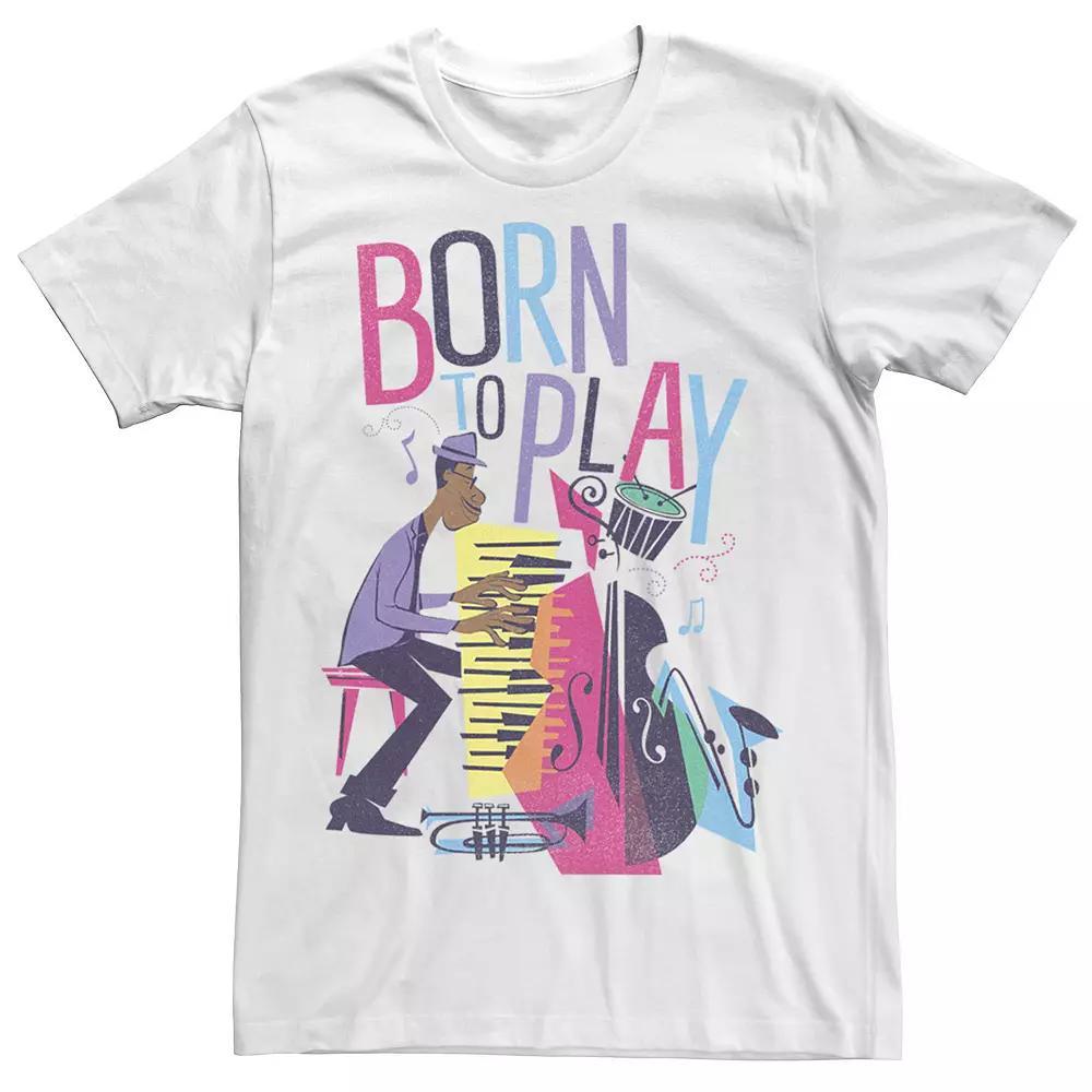 Disney / Pixar's Soul Joe Men's Born To Play Tee, Size: Medium, White Product Image