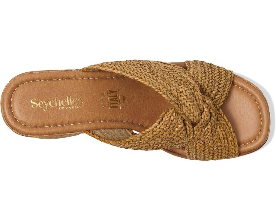 Adorned Raffia Slide Sandal Product Image
