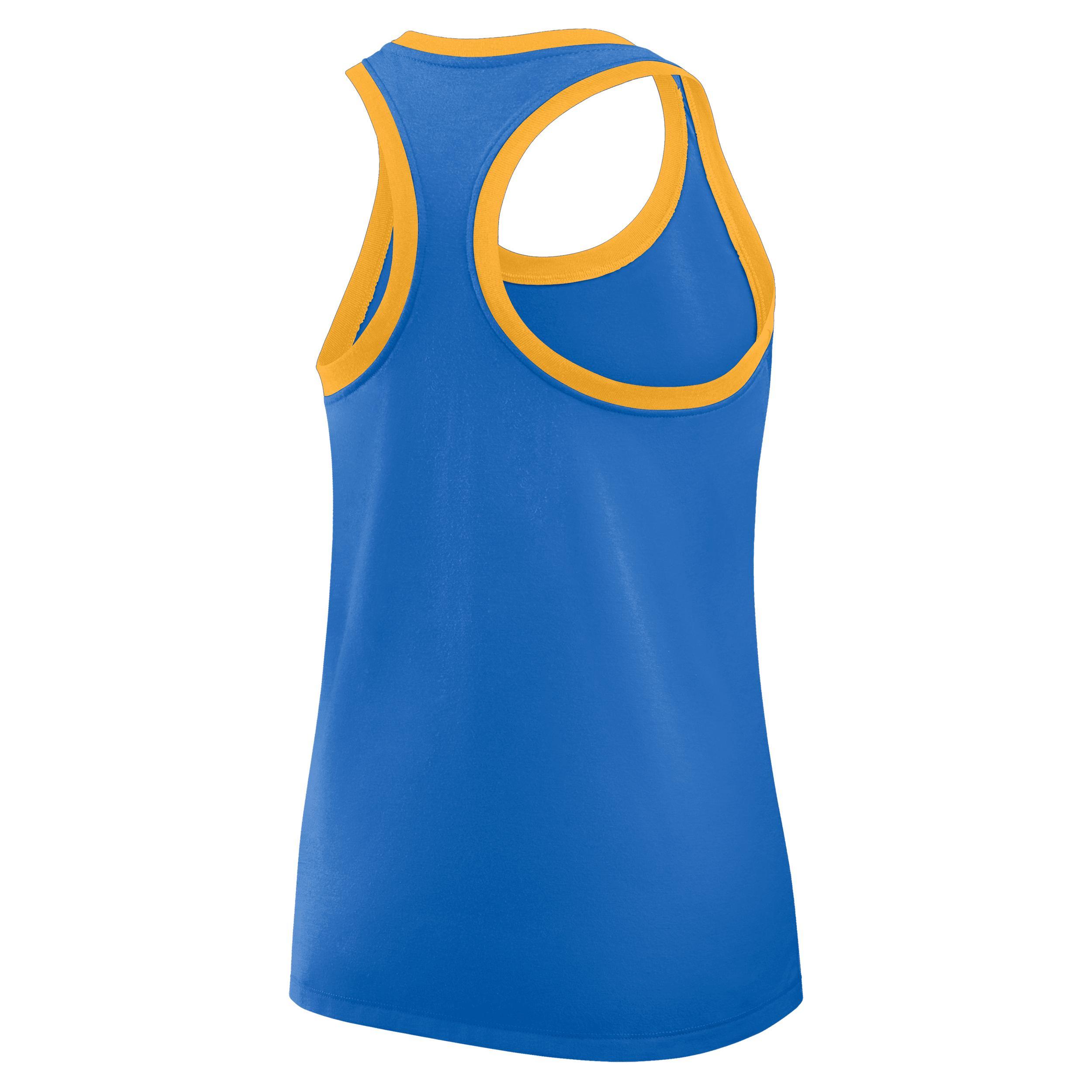 Women's UCLA Primetime Shadow Jordan Brand College Racerback Tank Top Product Image