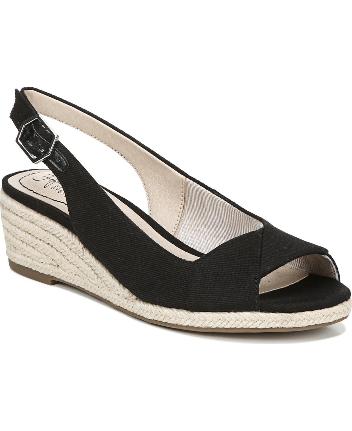 LifeStride Socialite Womens Wedge Sandals Product Image