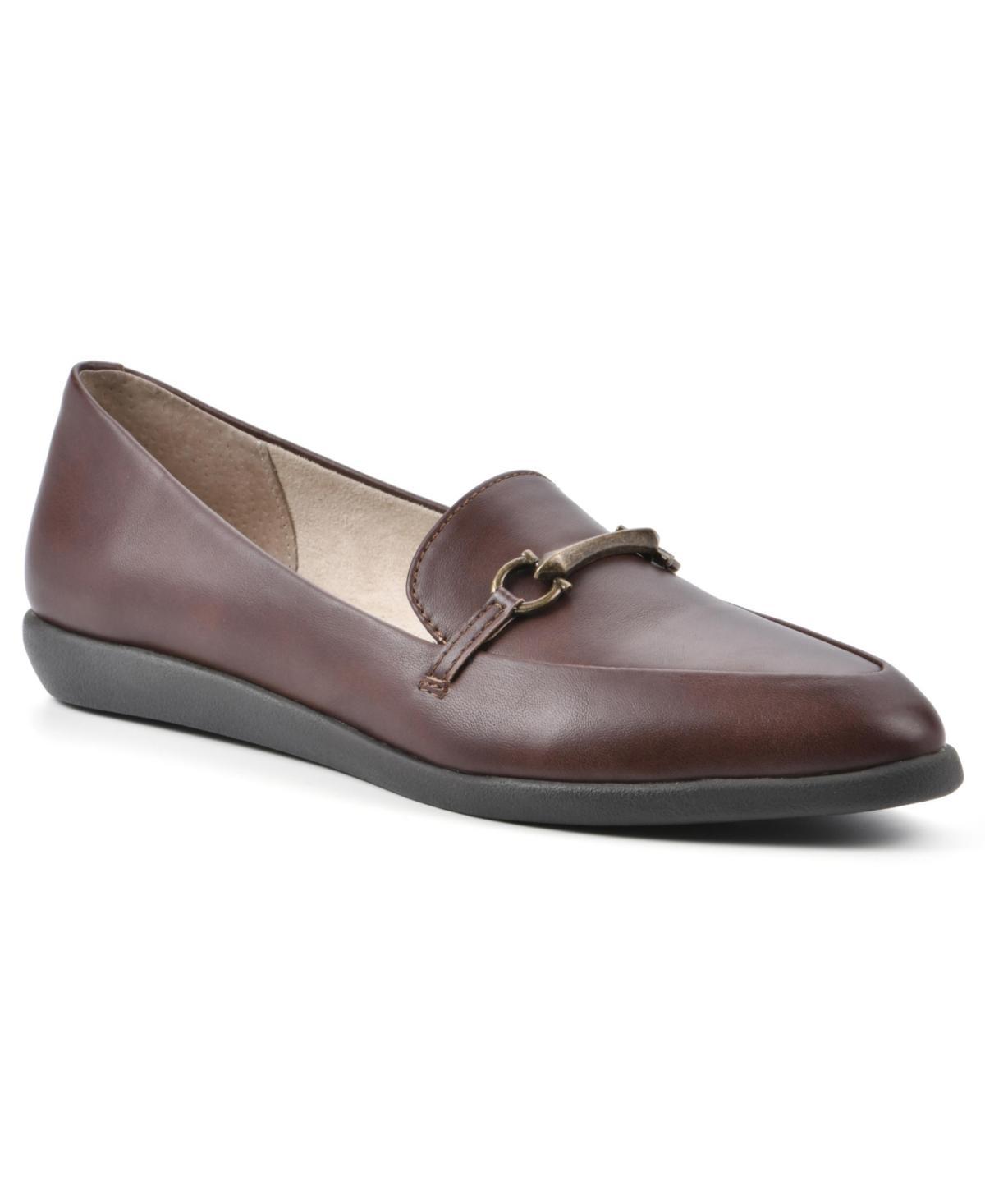 Cliffs by White Mountain Maria Women's Loafers, Size: 8, Brown Smo Product Image