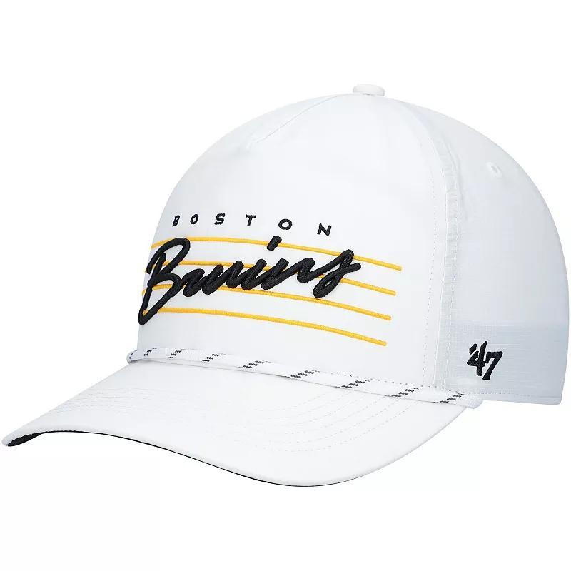 Mens 47 Boston Bruins Downburst Hitch Snapback Hat Product Image