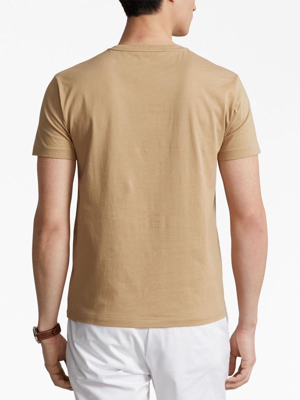Polo Pony-embroidered cotton T-shirt Product Image