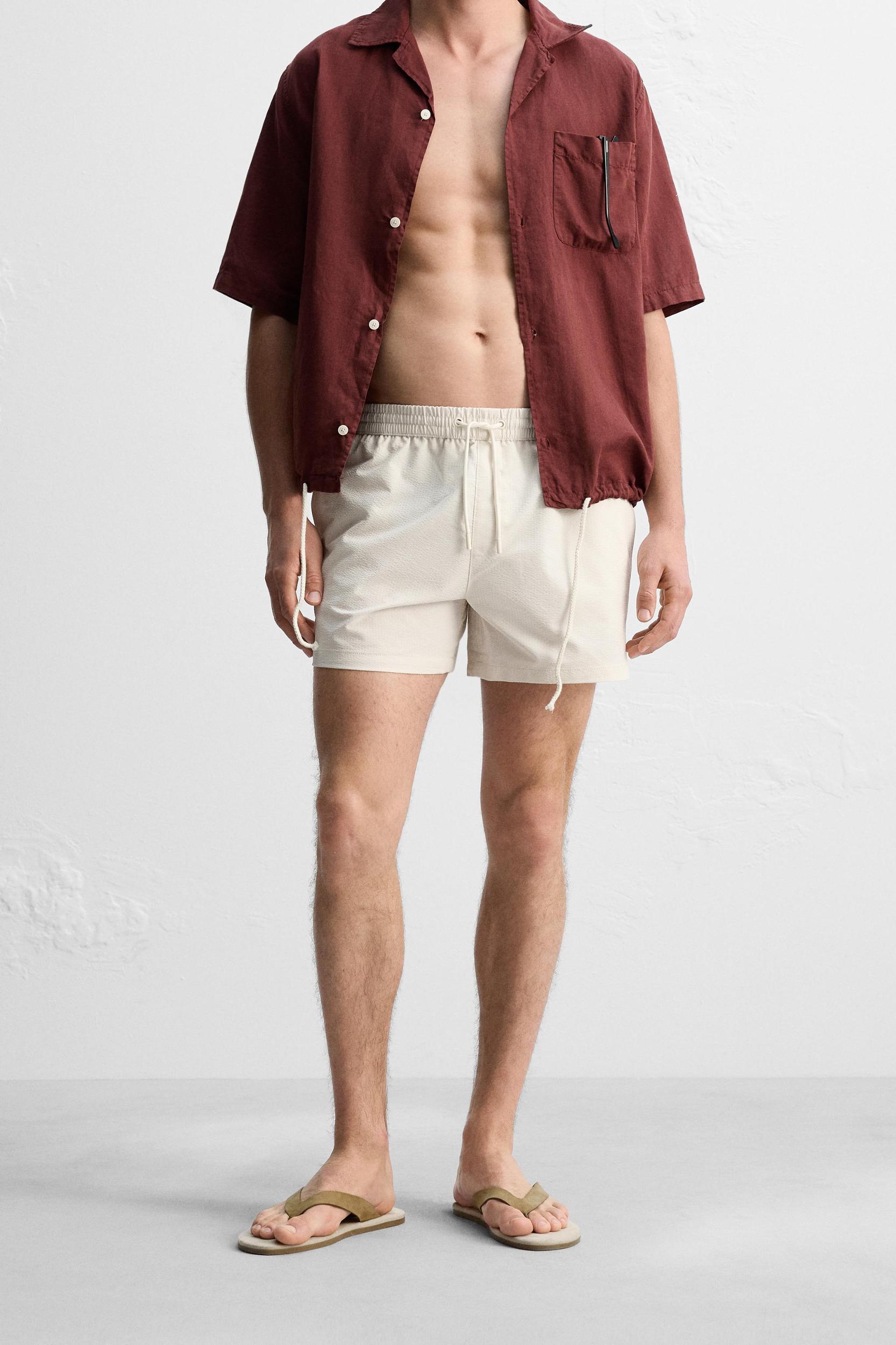 SEERSUCKER MEDIUM SWIMSUIT Product Image