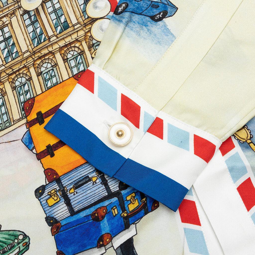 L/S Silk Shirt - Place Casa Male Product Image