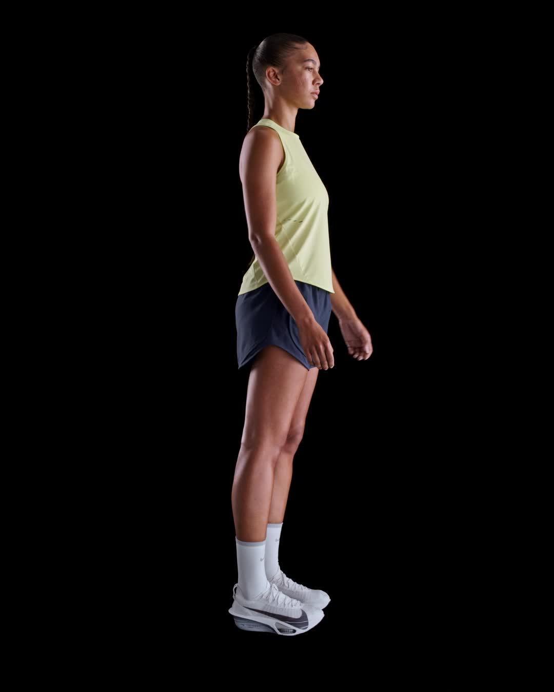 Nike Tempo Women's Dri-FIT Mid-Rise Brief-Lined Running Shorts Product Image