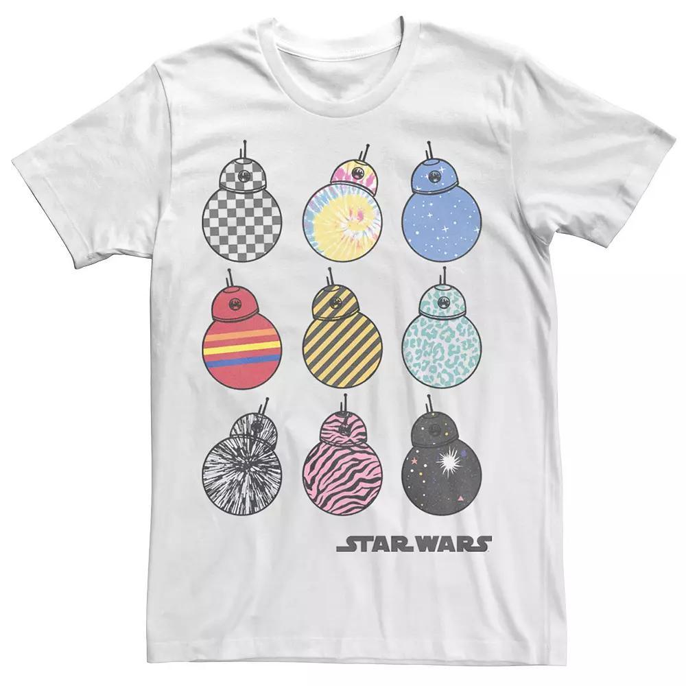 Men's Star Wars The Rise of Skywalker BB-8 Fashion Tee, Size: Medium, White Product Image