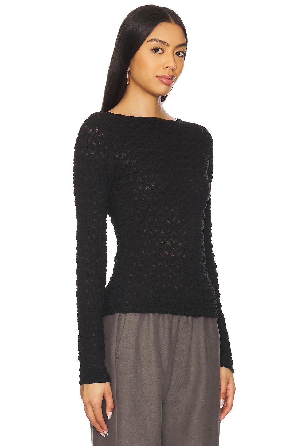 Long Sleeve Boat Neck T Shirt Sanctuary Product Image