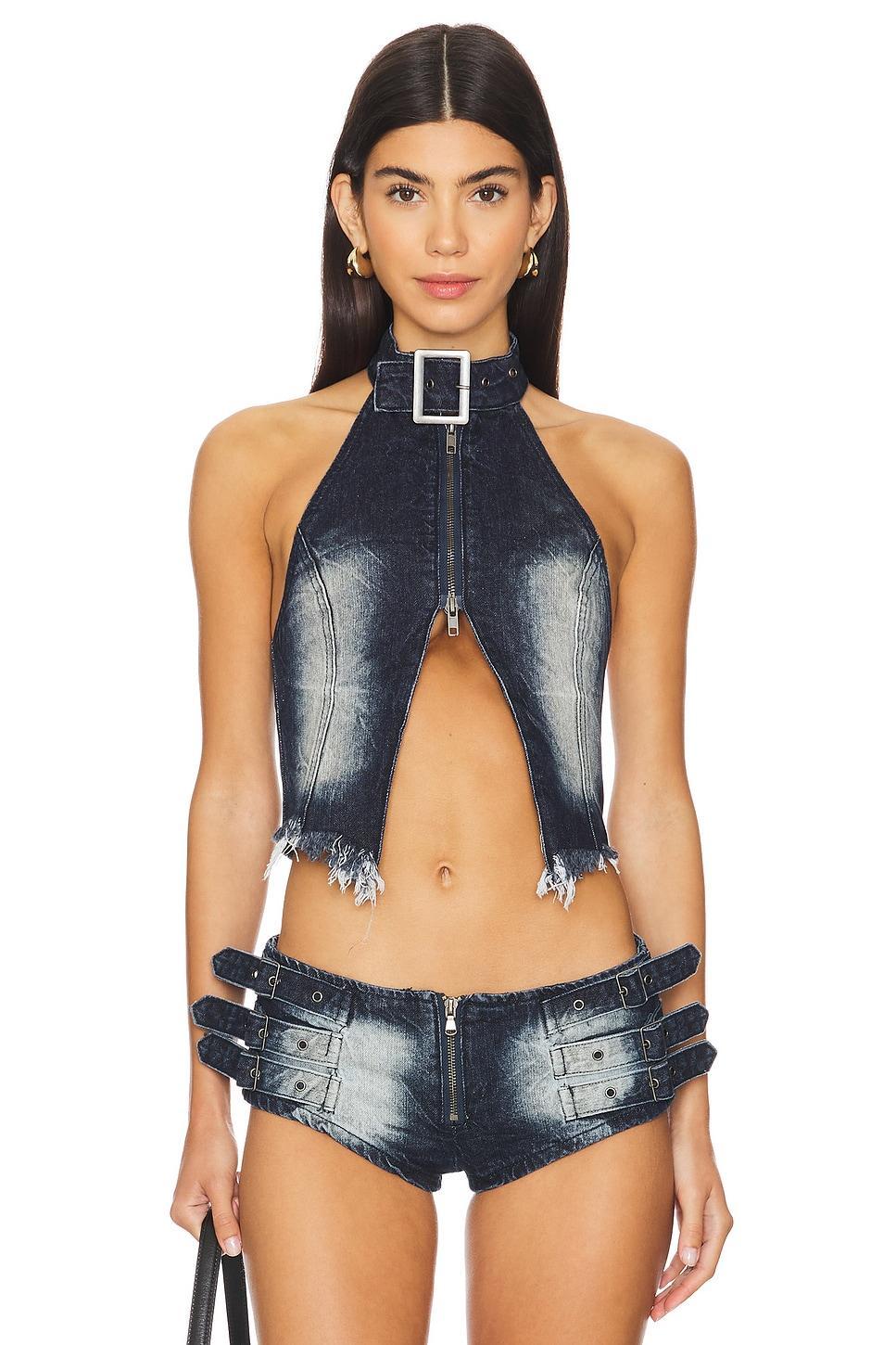 Denim Corset Jaded London Product Image