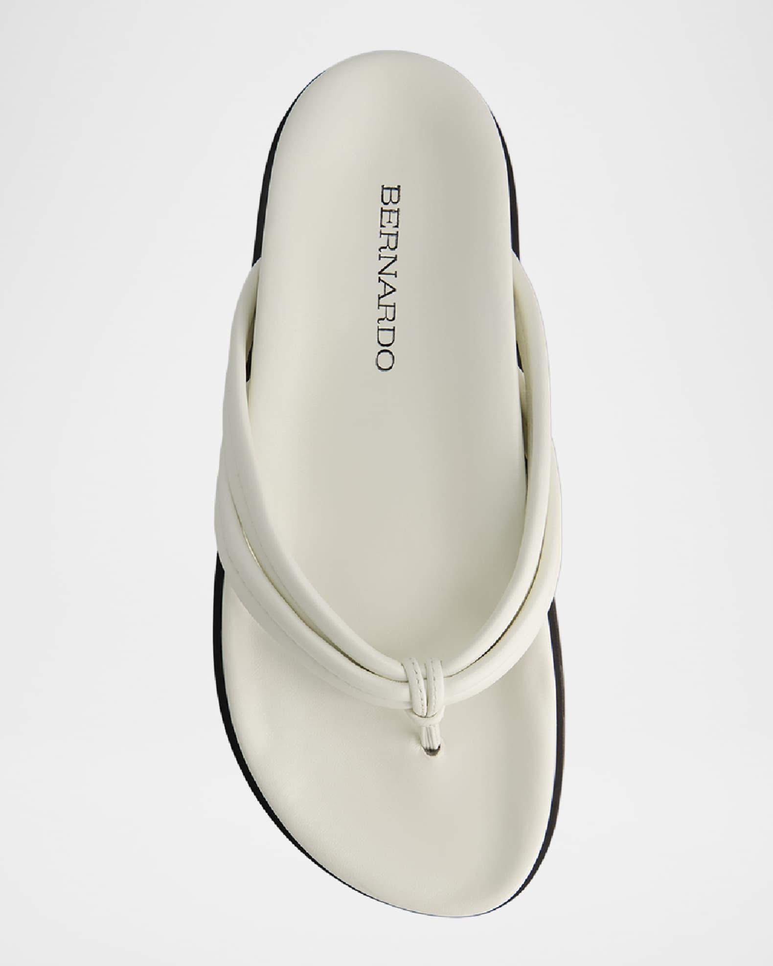 Miami Sporty Leather Thong Sandals Product Image