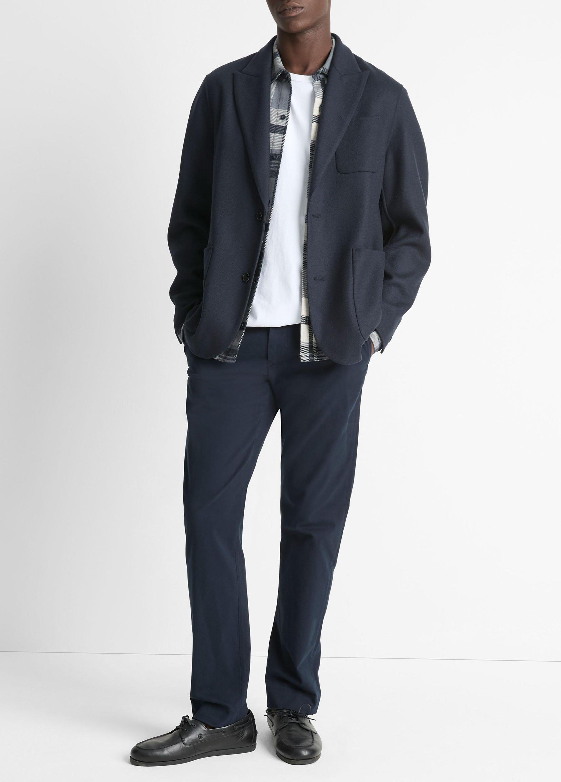 Italian Splittable Wool-Blend Blazer Product Image