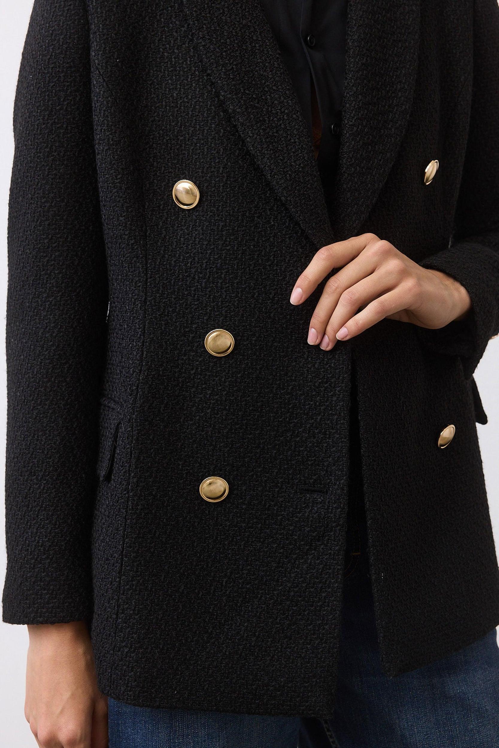 The Tweed Boyfriend Blazer Product Image