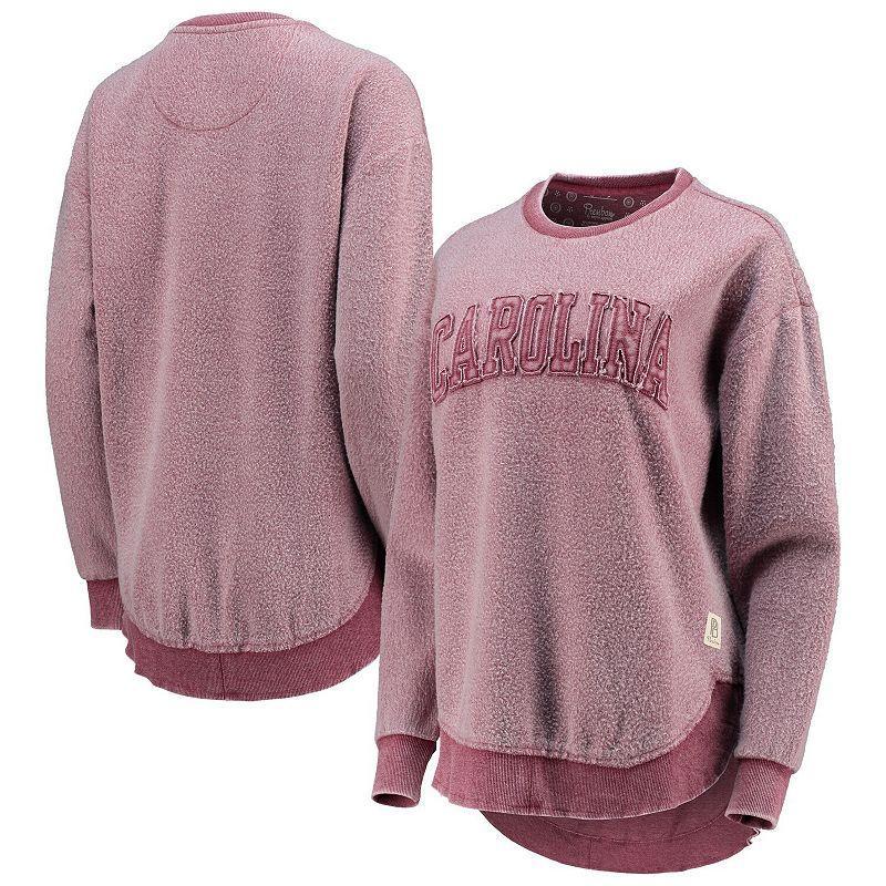 Women's Pressbox Garnet South Carolina Gamecocks Ponchoville Pullover Sweatshirt, Size: Medium, Red Product Image