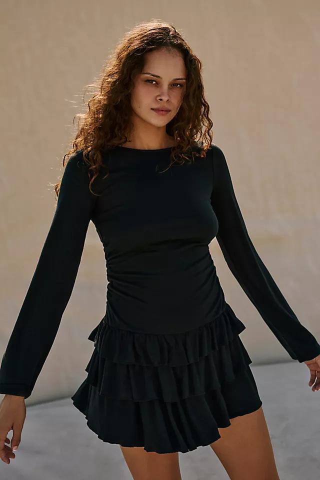 Good Feels Ruffle Long-Sleeve Mini Product Image