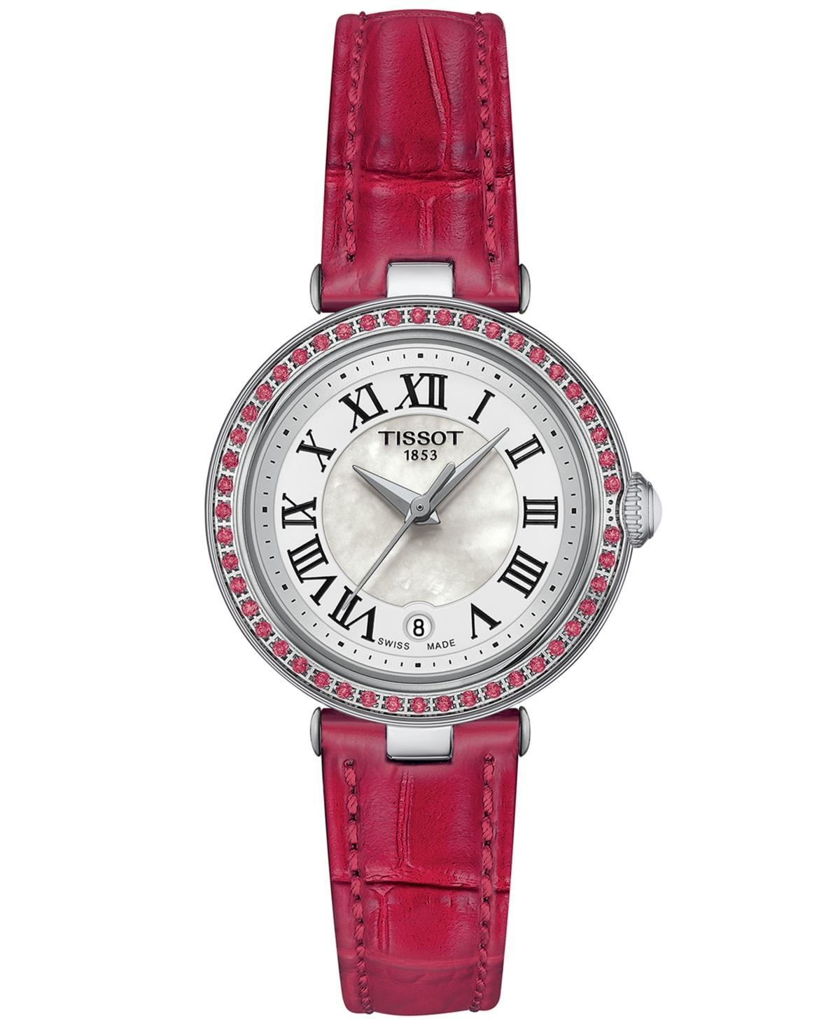 Tissot Womens Bellissima Quartz Analog Silver Stainless Steel Small Bracelet Watch Product Image