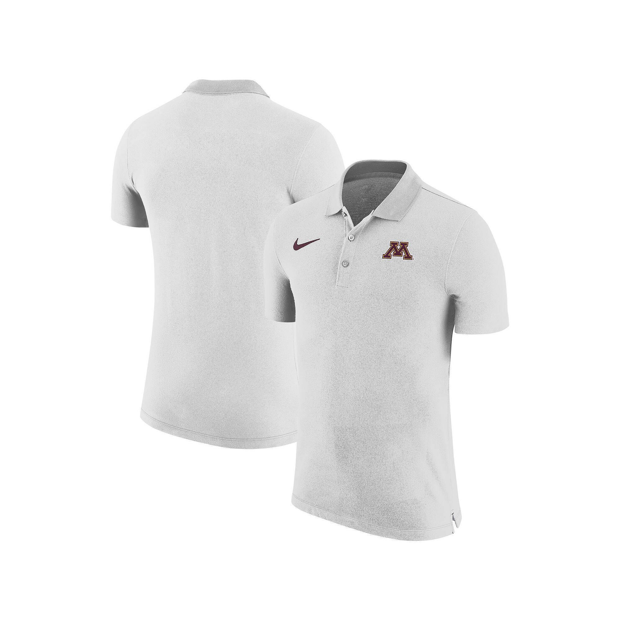 Men's Nike White Minnesota Golden Gophers Sideline Polo, Size: Medium Product Image